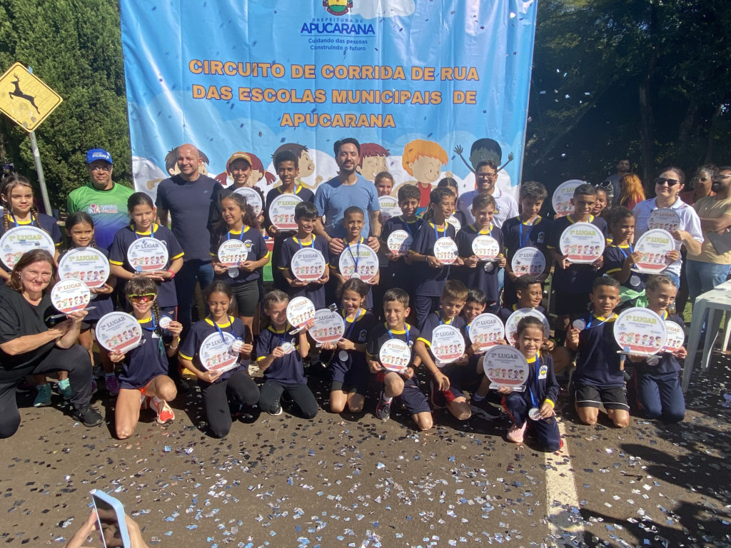 Etapa do Circuito Escolar atrai 900 alunos em Apucarana