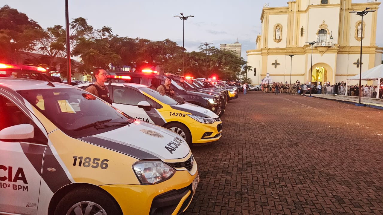 Grande contigente é mobilizado na operação