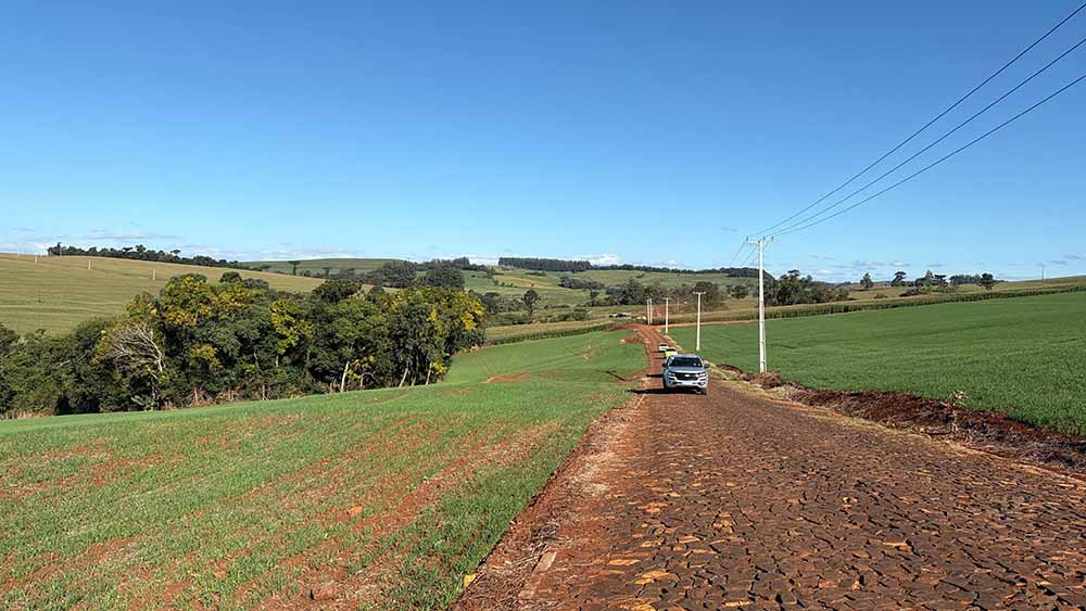 Ivaiporã prevê conclusão da obra na estrada do Pindauvinha em junho