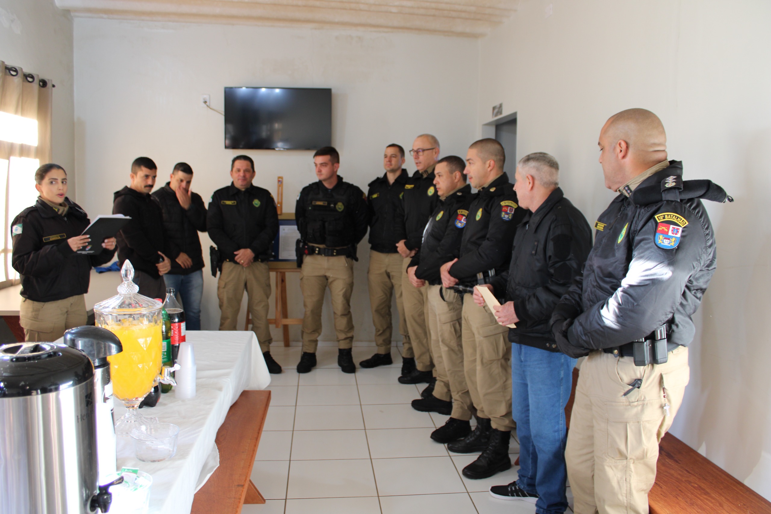 10º BPM homenageia destaque de maio e aniversariantes