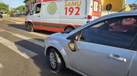 Câmera flagra acidente que deixou pai e filho feridos; veja vídeo