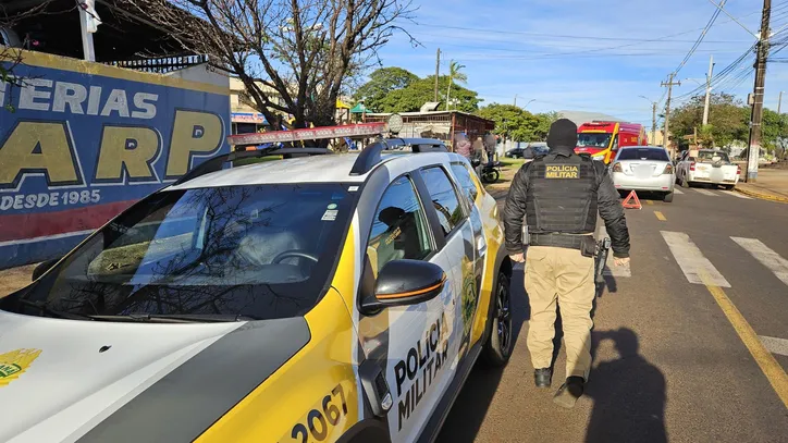 Mais um acidente foi registrado nesta manhã de sexta-feira