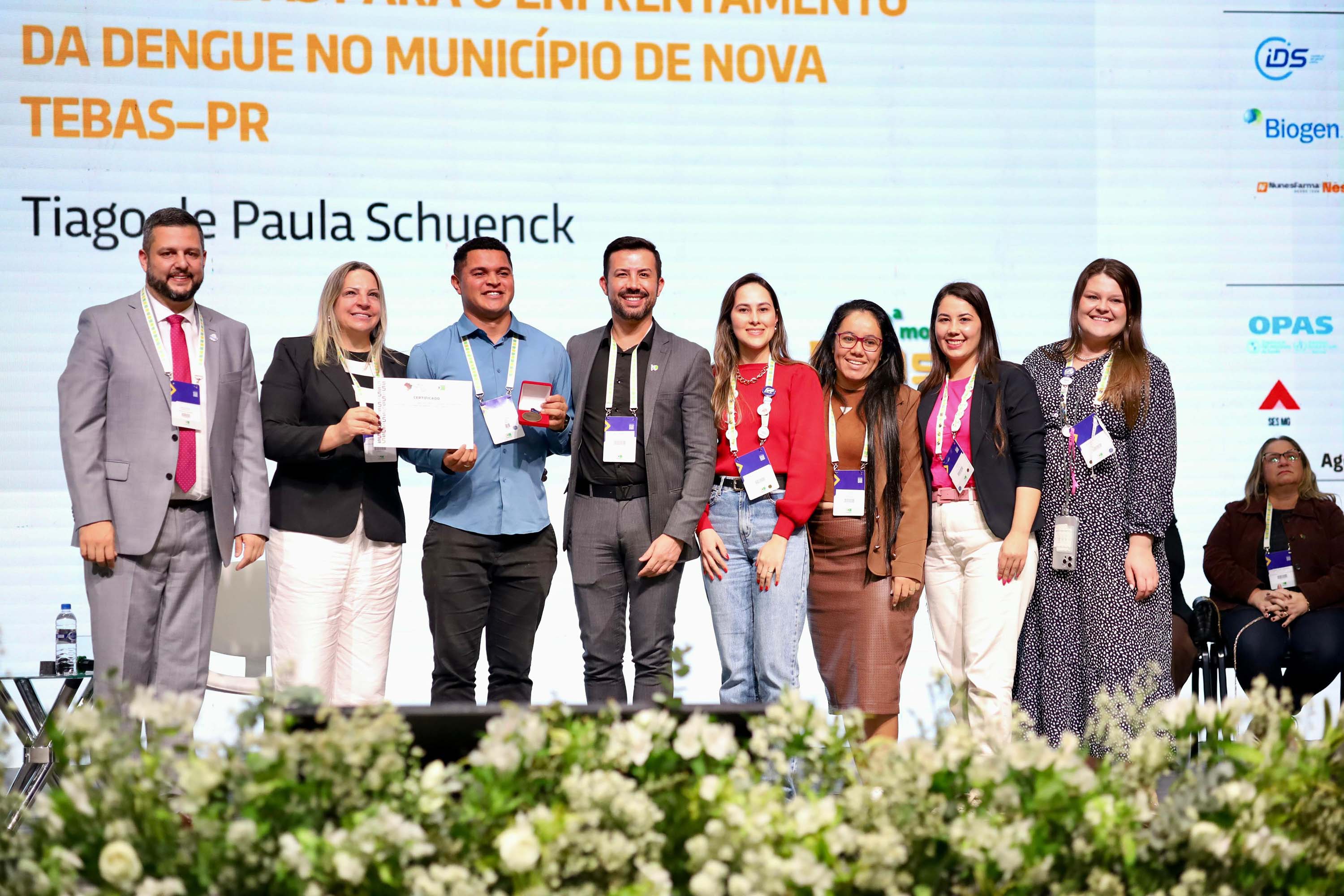 Cidades do PR são premiadas em congresso nacional de saúde