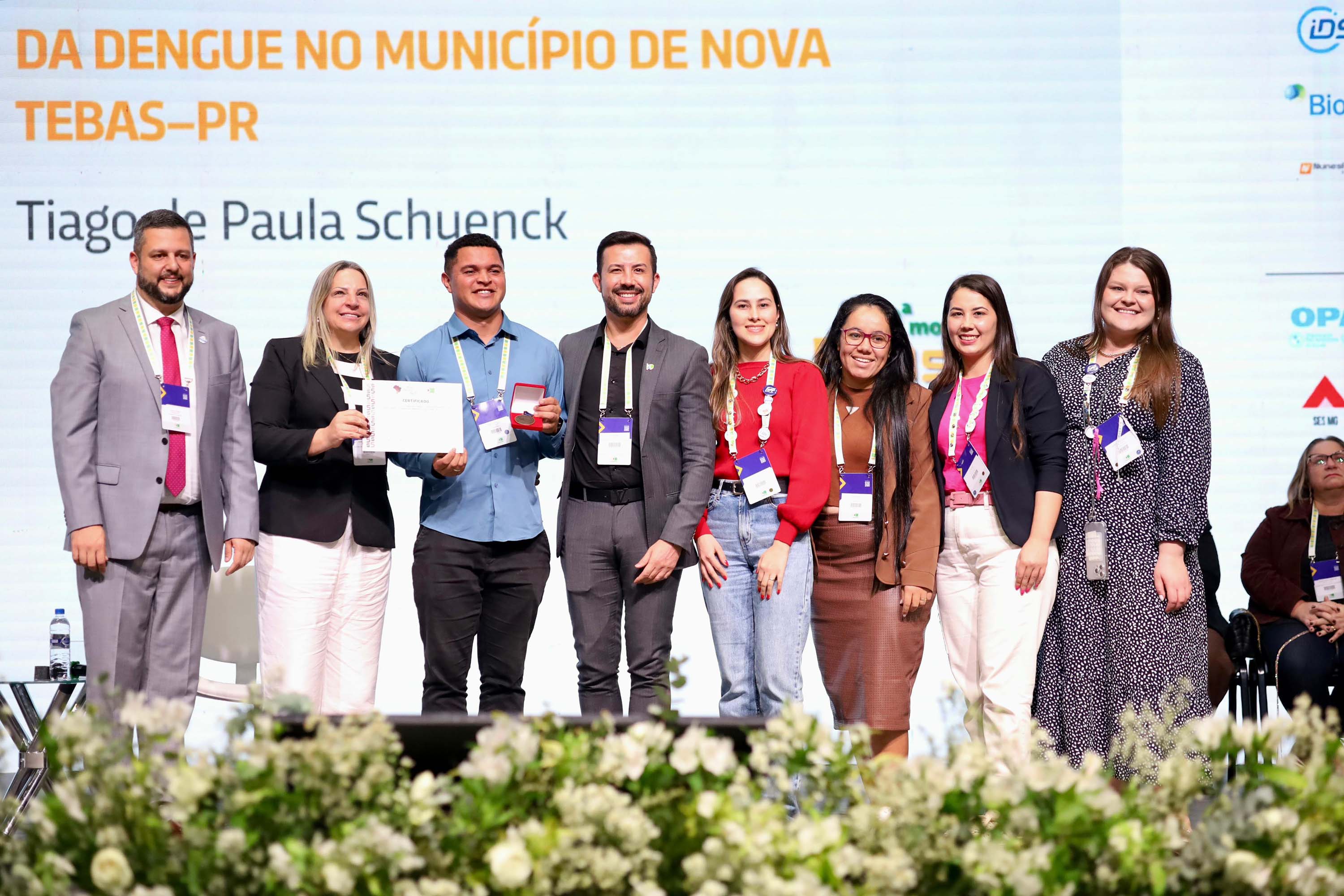 Cidades do PR são premiadas em congresso nacional de saúde