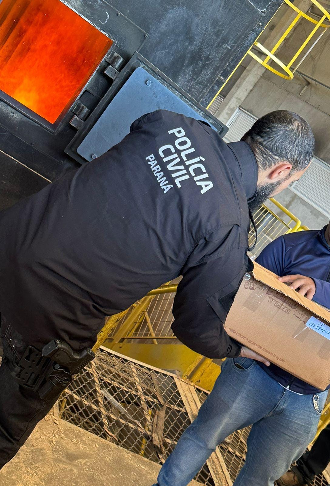 PCPR incinera mais de 1,6 tonelada de drogas em Arapongas