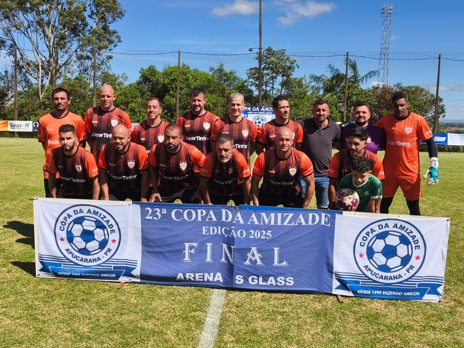 Atlético Pirapó, campeão do Troféu Mauro Baldini