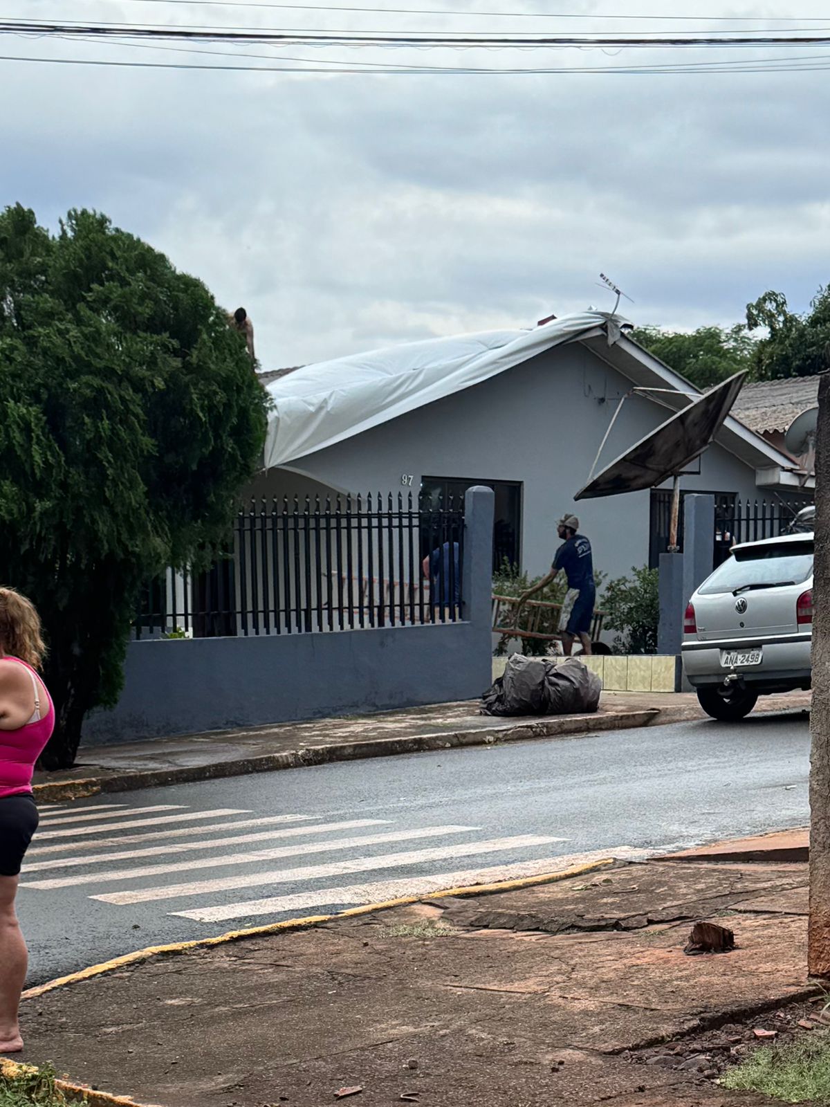Chuva causa estragos em Rio Bom; prefeito relata ações de emergência