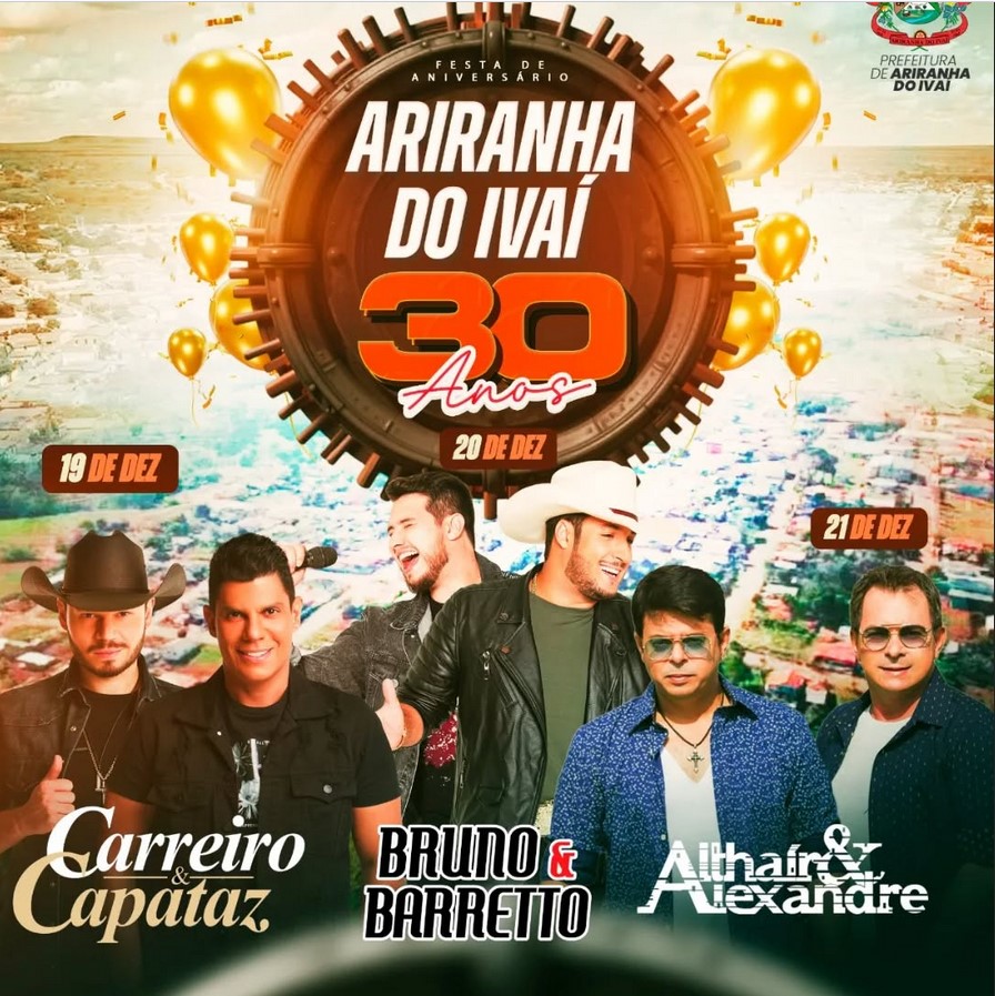 Confira 11 festas para curtir em dezembro no Vale do Ivaí