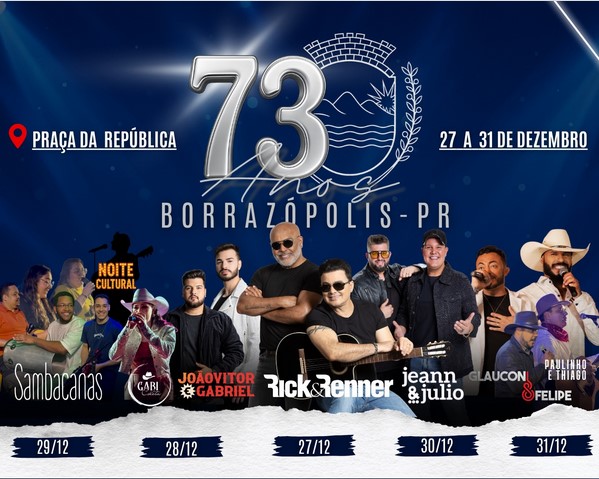 Confira 11 festas para curtir em dezembro no Vale do Ivaí