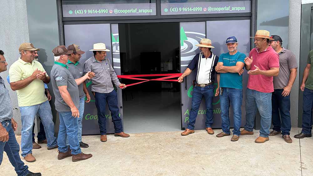Cooperlaf inaugura nova sede e fortalece estrutura em Arapuã