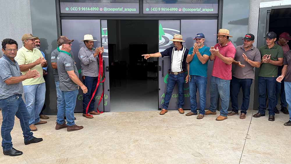 Cooperlaf inaugura nova sede e fortalece estrutura em Arapuã