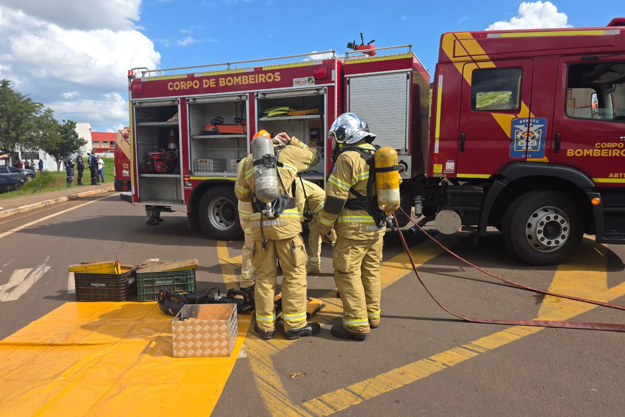 Mauá da Serra é palco de treinamento para grandes emergências