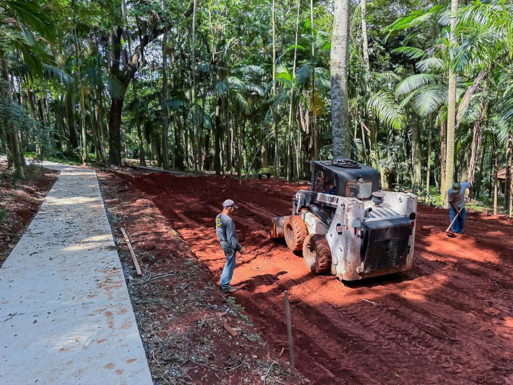 Prefeitura inicia montagem de novos viveiros no Bosque Municipal