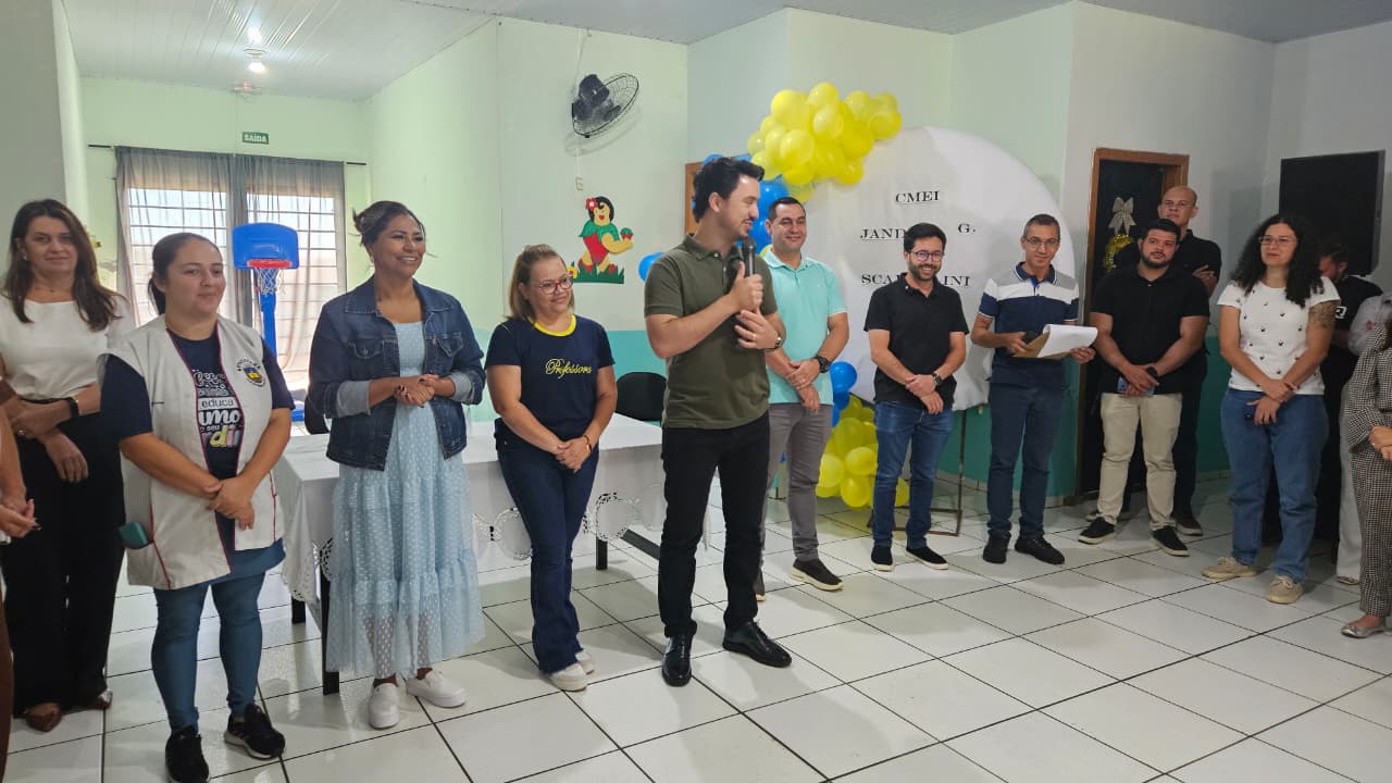 Reforma de quase R$ 500 mil é anunciada para Cmei em Apucarana