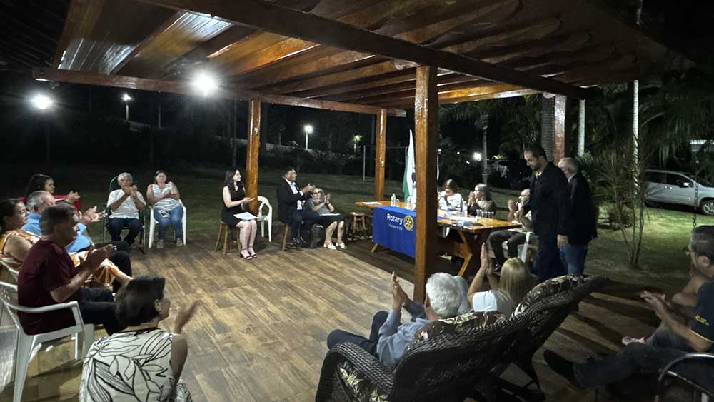Rotary de Jardim Alegre recebe visita da governadora do Distrito 4710