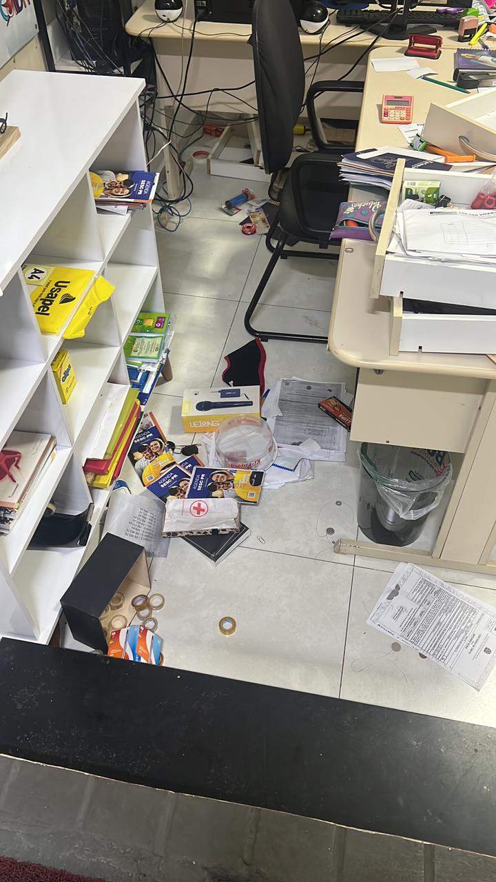 ‘Situação insustentável’, diz diretora de escola furtada em Apucarana