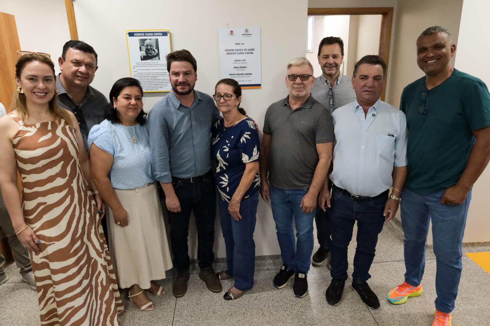 UBS Campinho Homero Cunha Cintra é inaugurada em Arapongas