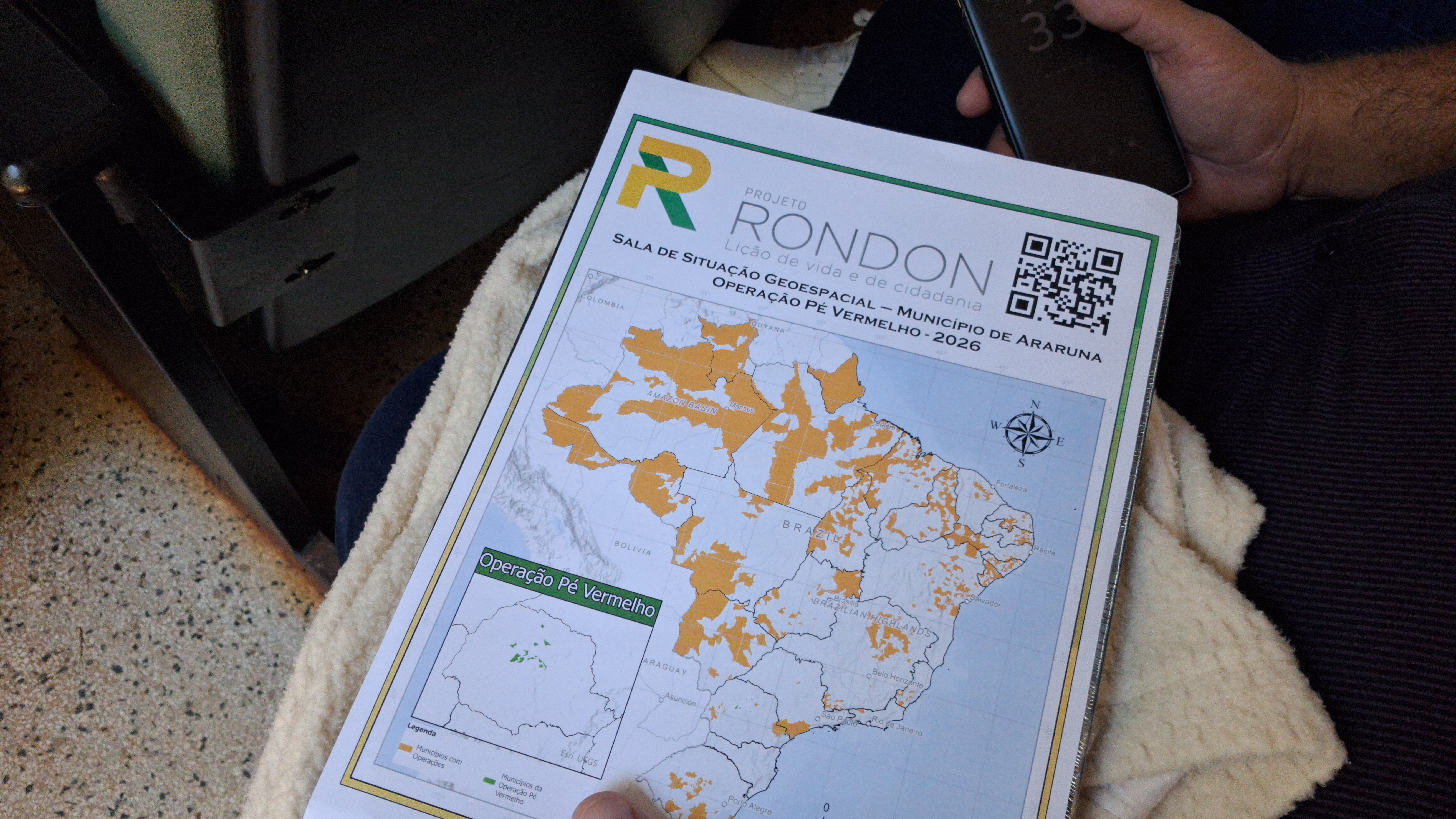 Operação 'Pé Vermelho' do Projeto Rondon é lançada em Apucarana