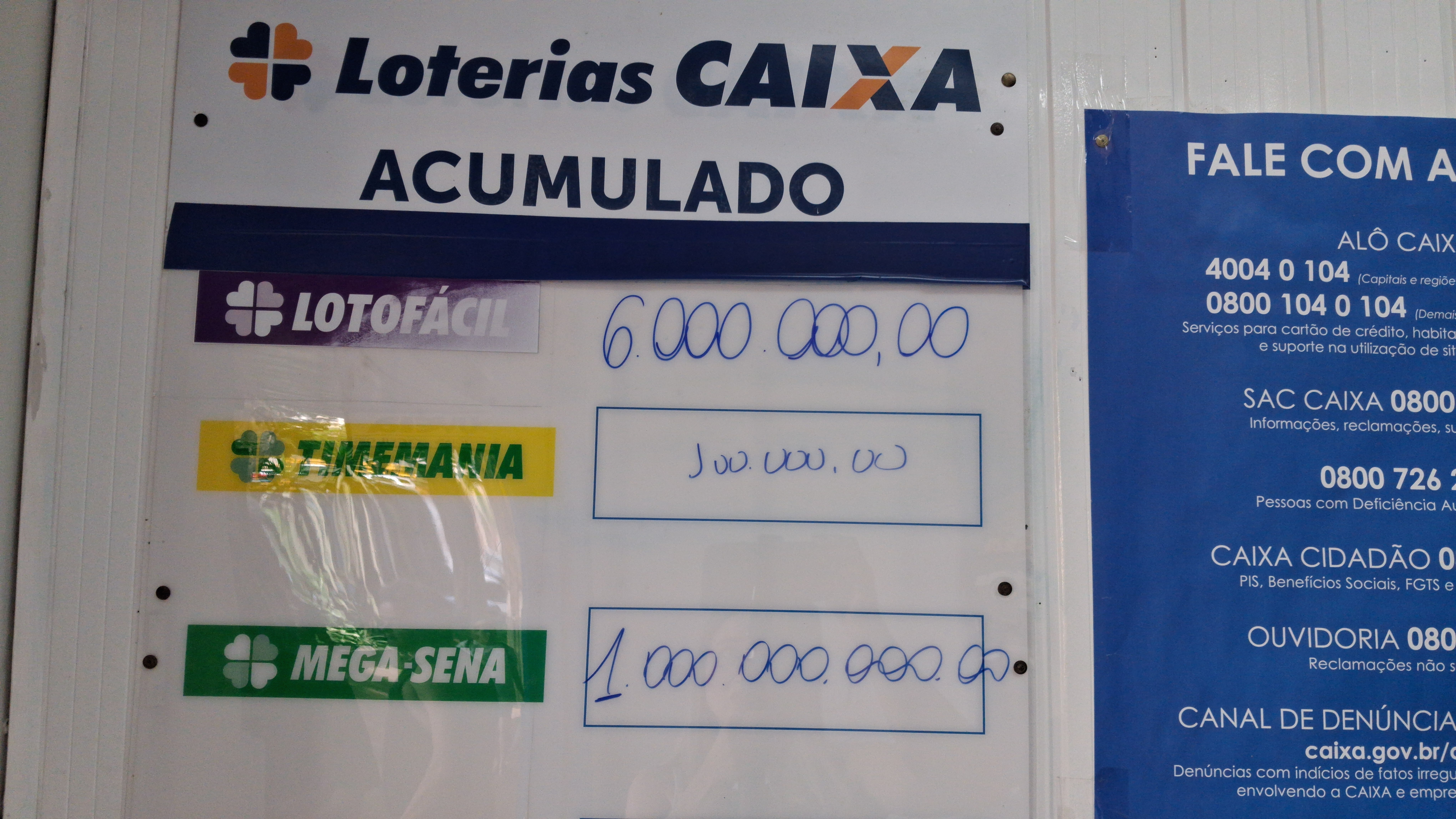 Sonho de prêmio bilionário da Mega da Virada movimenta lotéricas em Apucarana