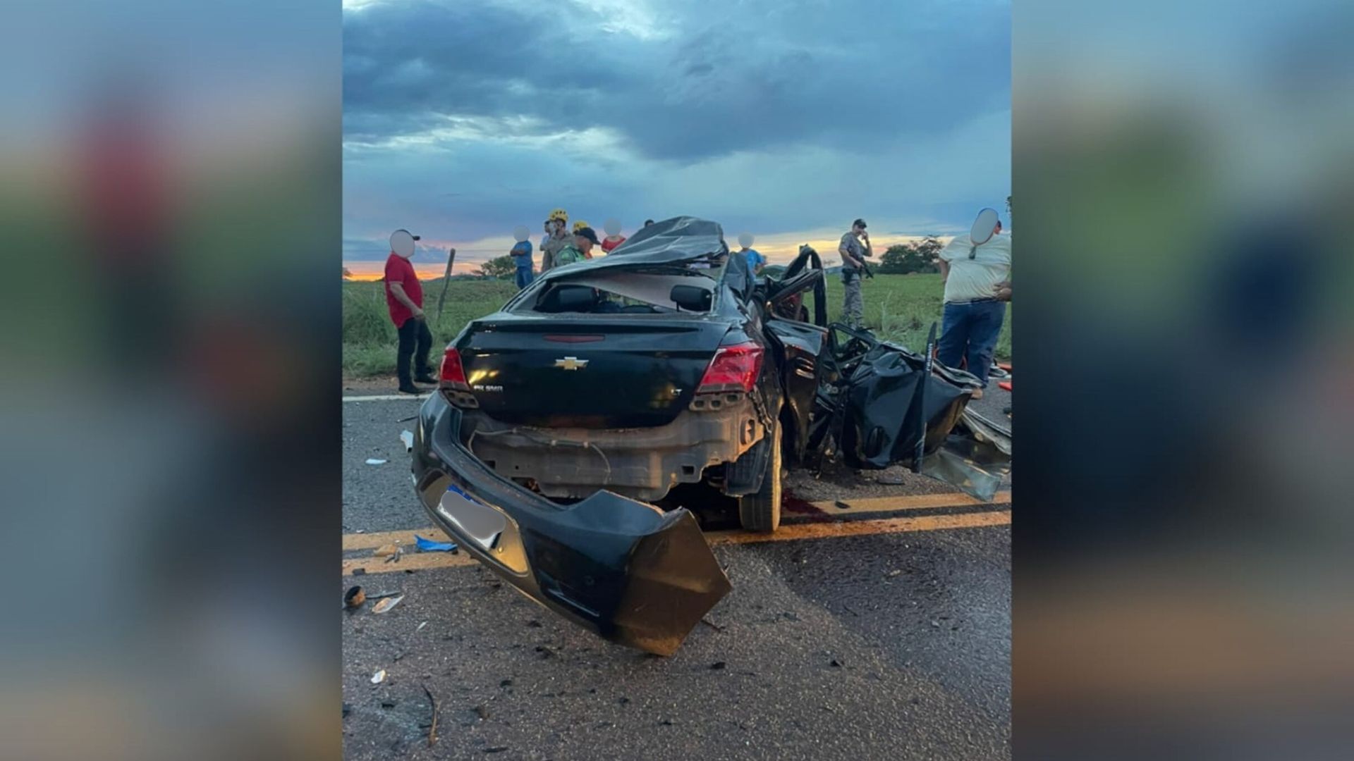 Veja imagens do acidente que matou 5 pessoas, incluindo 3 PMs