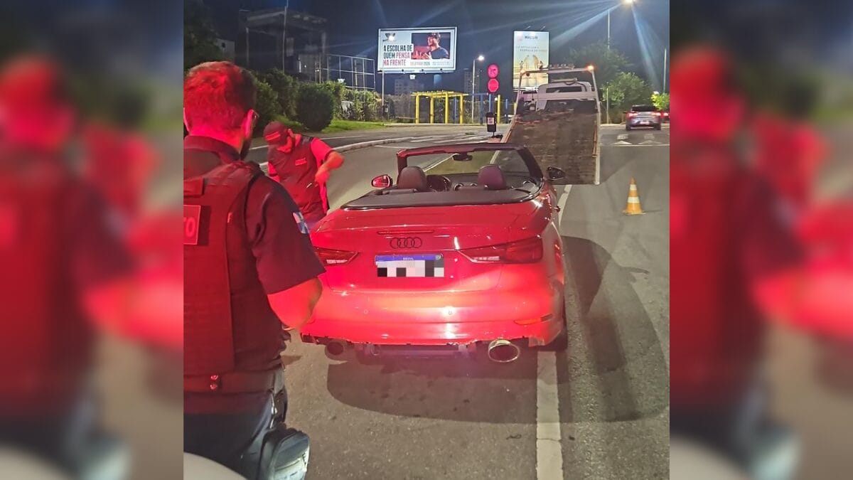 Carros de luxo são apreendidos em SC durante blitz; saiba o motivo