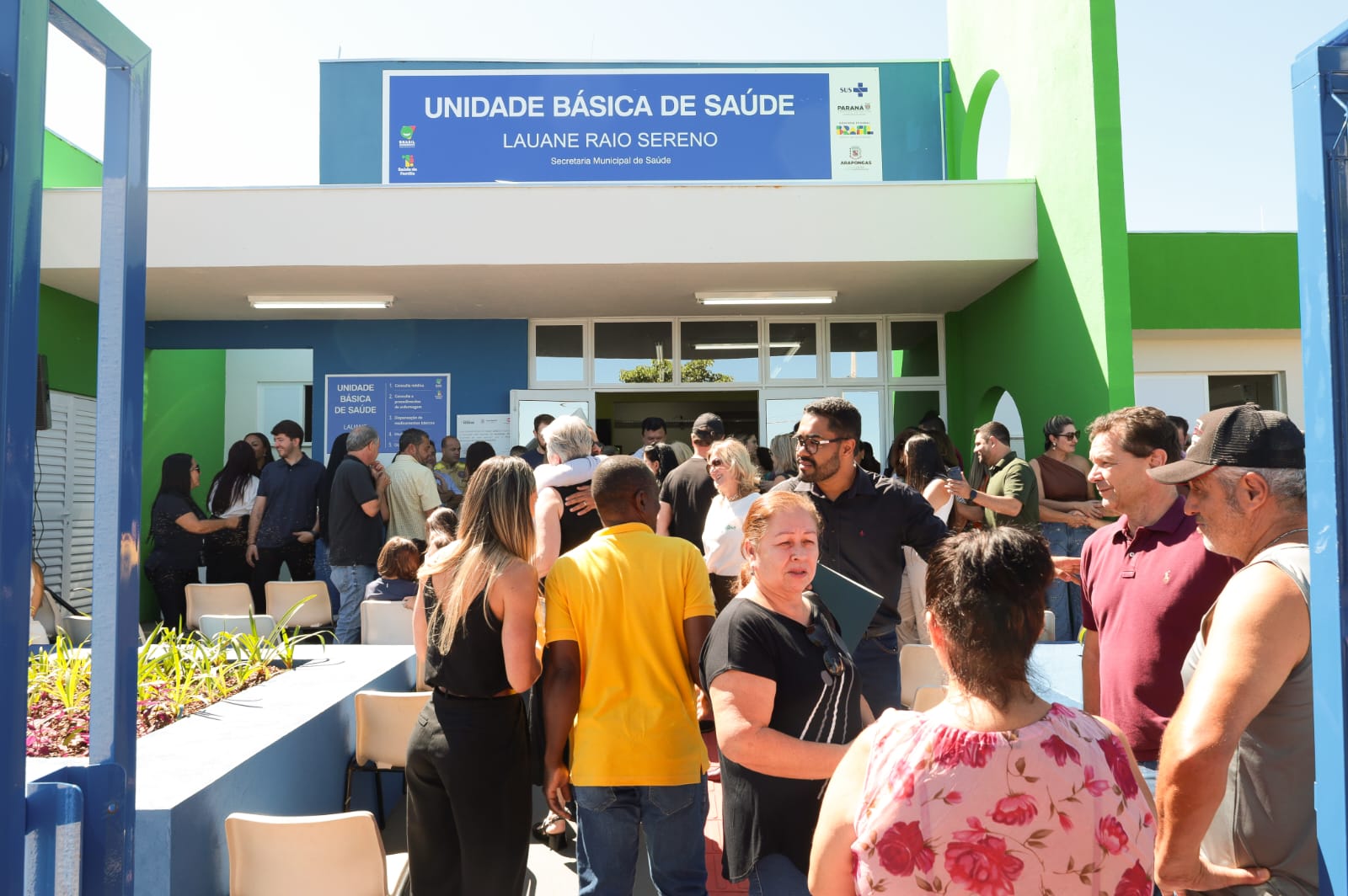 UBS Lauane Raio Sereno é inaugurada em clima de emoção em Arapongas