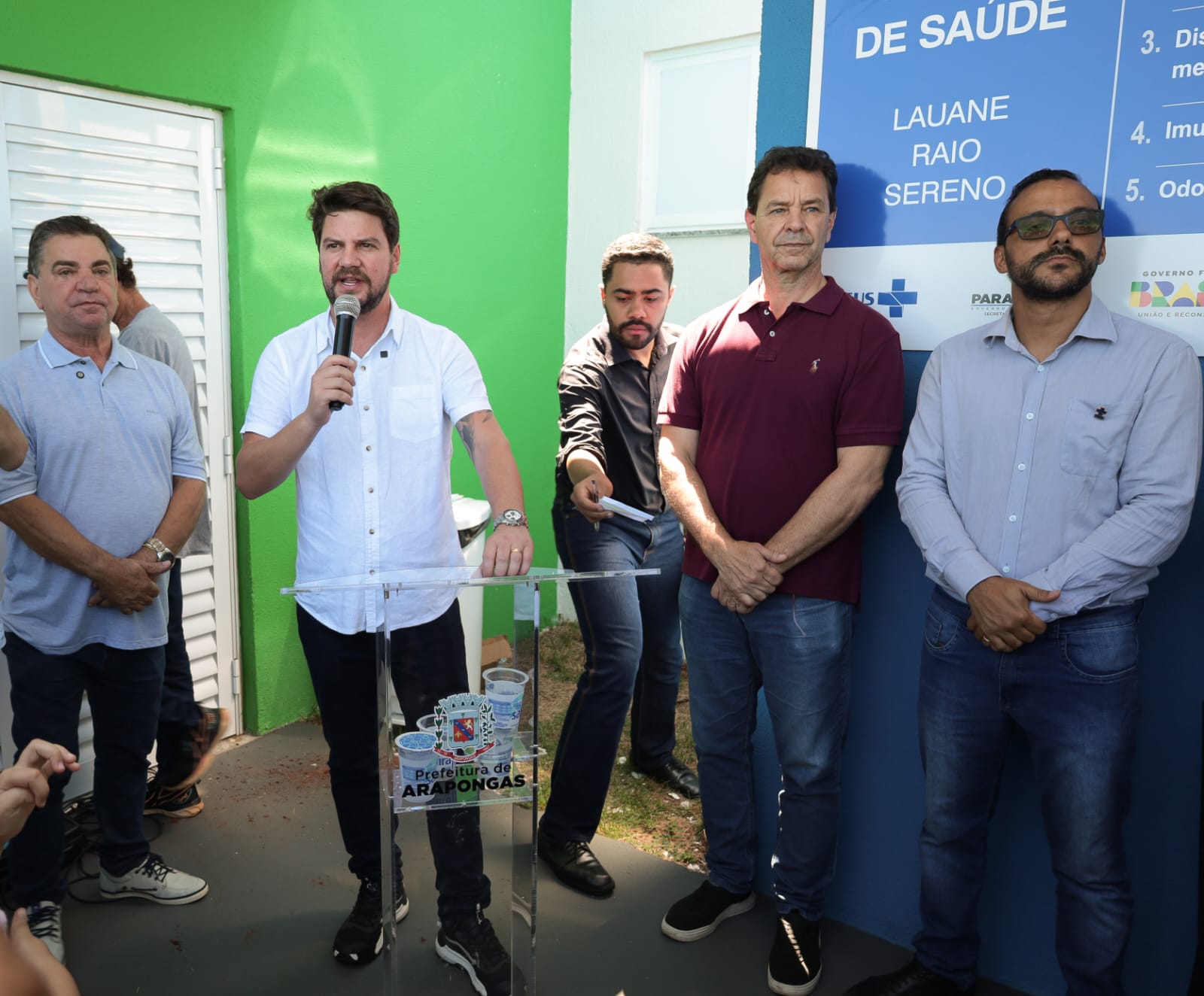 UBS Lauane Raio Sereno é inaugurada em clima de emoção em Arapongas