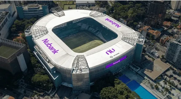 Torcedores do Palmeiras vão poder escolher nome do estádio após acordo com Nubank