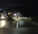 Colisão frontal na BR-277 deixa dois motoristas feridos no Paraná