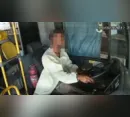 Paciente foge do hospital, furta ônibus e vai preso após confusão no trânsito