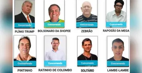 APELIDOS DE CAMPANHA