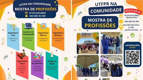 UTFPR Apucarana adia Mostra de Profissões 2026 para 7 de outubro