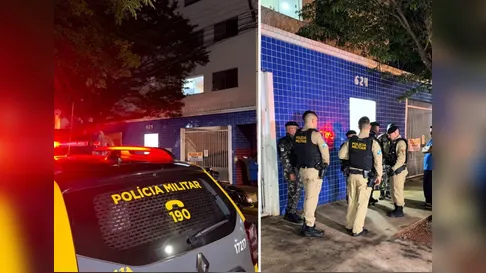 Morador armado com facão assusta vizinhos, mobiliza PM e é preso em prédio de Maringá