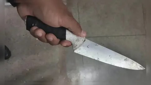 Filho ameaça o próprio pai com facão em Ivaiporã (PR)