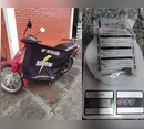 Após furar semáforos, motociclista é detido com veículo furtado em 2017 e porção de maconha