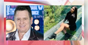  A mulher vista com Marrone foi identificada como Wanessa de Fátima, uma mineira de 18 anos, enquanto o cantor tem 57 anos 