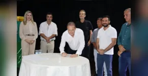  A solenidade aconteceu na quinta-feira, no Centro Cultural Olívia Hauptmann 