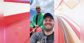 Empresário de Apucarana dirige carro para Hamilton em Interlagos; veja