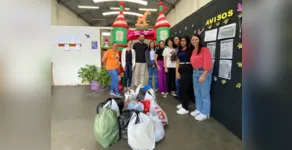  A iniciativa fez parte 2ª edição da Campanha Chinelo Solidário. 