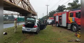  Acidente aconteceu nesta manhã de domingo 
