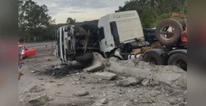 Acidente aconteceu no final da tarde na BR-376 