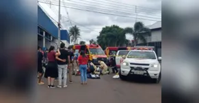  Acidente envolveu duas motos 