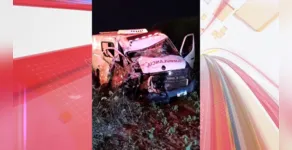  Ambulância de Sabáudia ficou totalmente destruída 