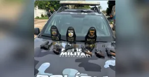  Armas e munições foram apreendidas 
