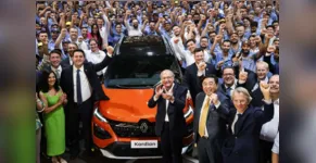  Cerimônia celebrou os 25 anos da multinacional francesa no Paraná. 