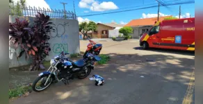  Colisão envolveu duas motocicletas no Jardim Colonial 