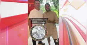  Ex-presidente visitou Neymar na segunda-feira (27) 