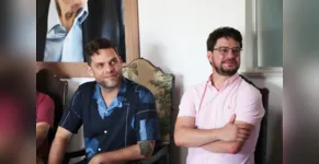  Goura e Rafael Cita durante reunião 