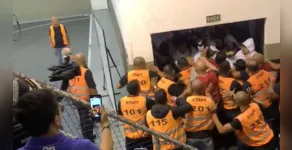  Grupo de torcedores foi parado por Tropa de Choque da PM 