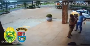 Imagens de monitoramento flagraram ação policial 